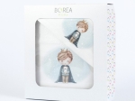 Borea Πετσέτες Σετ 2ΤΜΧ Little King Λευκό 70 x 120 / 30 x 50 cm Λευκό
