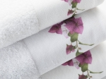 Borea Πετσέτες Σετ 3ΤΜΧ Bougainvillea 70 x 140 / 50 x 90 / 30 x 50 cm Εκρού