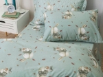 Borea Κουβερλί Σετ Λαγουδάκι Μονό 160 x 220 cm + 50 x 70 cm Φυστικί