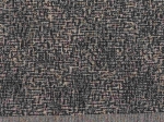 Borea Ριχτάρι Σενίλ Διθέσιο Tile 180 x 250 cm Μαύρο