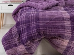 Borea Κουβερτοπάπλωμα Boxy Μωβ Μονό 160 x 220 cm Μωβ