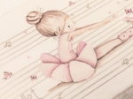 Borea Πετσέτες Σετ 2ΤΜΧ Ballerina Εκρού 70 x 120 / 30 x 50 cm Εκρού