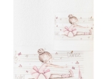 Borea Πετσέτες Σετ 2ΤΜΧ Ballerina Λευκό 70 x 120 / 30 x 50 cm Λευκό