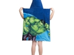 Borea Παιδικό Πόντσο Βαμβακερό Βελούδινο Avengers 320gsm 50 x 115 cm Μπλε
