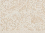 Borea Ριχτάρι Βαμβακερό Τριθέσιο Paisley 180 x 300 cm Μπεζ
