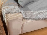 Borea Ριχτάρι Βαμβακερό Διθέσιο Iris 180 x 250 cm Καφέ