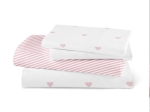 Borea Ζεύγος Μαξιλαροθήκες Mix & Match Hearts (2) 50 x 70 cm Ροζέ