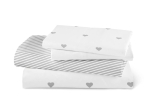 Borea Σεντόνι Mix & Match Diagonal Μονό 160 x 240 cm Γκρι