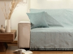 Borea Ριχτάρι Βαμβακερό Τετραθέσιο Aztek 180 x 350 cm Μπεζ