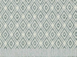 Borea Ριχτάρι Βαμβακερό Τετραθέσιο Ikat 180 x 350 cm Πετρόλ