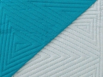 Borea Κουβερλί Premium Μονό 160 x 240 cm Μαύρο-Εκρού