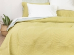 Borea Κουβερλί Premium Υπέρδιπλο 220 x 240 cm Ροζέ-Εκρού