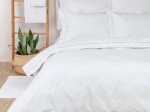 Borea Μαξιλαροθήκη Πλακέ Cvc 180TC 50 x 70 cm + 5 cm (oxford style) Λευκό