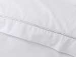 Borea Μαξιλαροθήκη Πλακέ Cvc 180TC 50 x 70 cm + 5 cm (oxford style) Λευκό