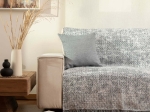 Borea Ριχτάρι Βαμβακερό Τετραθέσιο Yaiza 180 x 350 cm Γκρι