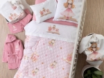 Borea Μπουρνούζι Βρεφικό Princesa (5-6) Ροζέ