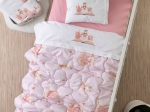 Borea Πάπλωμα Κούνιας Princesa 110 x 140 cm Ροζέ