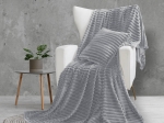 Borea Ριχτάρι Διθέσιο Adeline 170 x 240 cm Γκρι