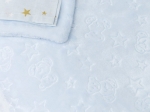 Borea Κουβέρτα Αγκαλιάς Teddy Bear 75 x 100 cm Γαλάζιο
