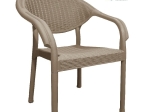 Bonsai Home Πολυθρόνα Premium PP 58x56x84εκ Ανθρακί