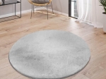 Paco Home Χαλί Ροτόντα Soft Μπουκλέ Φ 120 - Luxus Γκρι