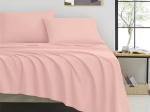 Ariete Casa Σετ Παπλωματοθήκη Βαμβακοσατέν 600 TC King Size 240×260 – Satinport Rose Gold