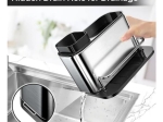 DreamHouse Βάση Οργάνωσης Νεροχύτη & Ντισπένσερ 18x13x19 cm INOX