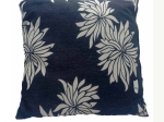 Vekrakis Μαξιλάρι Φιγούρας με Γέμιση 45×45εκ Polycotton Zig Zag  Μπορντό