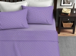 Ariete Casa Σετ Σεντόνια Υπέρδιπλο 220×240 - Zig Zag Ανθρακί