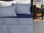 Ariete Casa Σετ Σεντόνια Υπέρδιπλο 220×240 - Zig Zag Ανθρακί