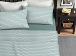 Ariete Casa Σετ Σεντόνια Υπέρδιπλο 220×240 - Zig Zag Ανθρακί