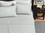 Ariete Casa Σετ Σεντόνια Υπέρδιπλο 220×240 - Zig Zag Ανθρακί