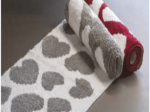 Amo la Casa Πατάκι Μπάνιου Σχ.Heart Bath 50Χ80 cm Λευκό