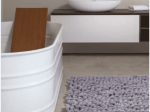 Amo la Casa Πατάκι Μπάνιου Σχ.Heart Bath 50Χ80 cm Λευκό