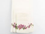 Borea Πετσέτες Σετ 2ΤΜΧ Bougainvillea 50 x 90 / 30 x 50 cm Λευκό