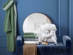 Amo la Casa Σετ Πετσέτες 3Τμχ Βαμβακερές 500gsm - Acqua Κυπαρισσί