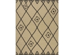 Beauty Home Χαλί ψάθα με κρόσια Sol Art 9757 Μπεζ 160x230