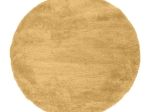 Ροτόντα 133x133 Fluffie Art 9617 Yellow Κίτρινο   Beauty Home