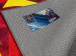Beauty Home Πατάκι Art 6187 Superman 55x85 Μπλε
