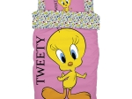 Beauty Home Σετ πάπλωμα μονό Art 6190 Tweety 160x240 Ροζ