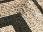 Χαλί Jute Art 9130 160x230 Μπεζ,Μαύρο   Beauty Home