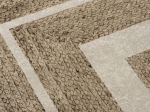 Χαλί Jute Art 9130 160x230 Μπεζ,Λευκό   Beauty Home