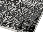 Χαλί Prestige Art 9322 200x290 Grey Black - Γκρι Μαύρο   Beauty Home