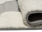 Χαλί Loop Art 9558 133x190 Grey white Γκρι λευκό       Beauty Home