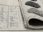 Beauty Home Χαλί Loop Art 9559 133x190 Grey Grey White Γκρι Λευκό