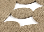 Ροτόντα από Γιούτα 150x150 Natural Jute Art 9137 Μπέζ   Beauty Home