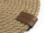 Ροτόντα από Γιούτα 150x150 Natural Jute Art 9137 Μπέζ   Beauty Home
