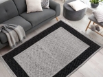 Beauty Home Χαλί Noir Art 9436 200x290 Black Μαύρο 200x290
