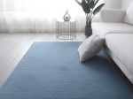 Beauty Home Πατάκι Rabbit Art 9647 67x140 Μπλε