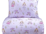 Beauty Home Σετ σεντόνια μονά με λάστιχο Mirabelle Art 6233 105x200+30 Λιλά